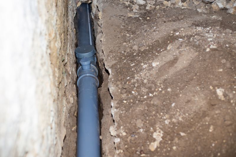 Sewage Line Installation